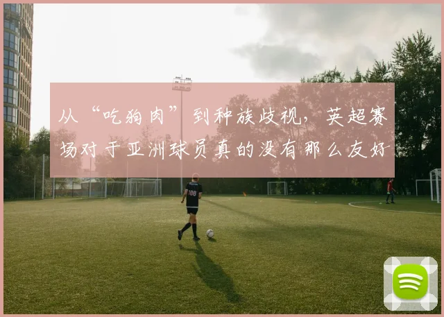 从“吃狗肉”到种族歧视，英超赛场对于亚洲球员真的没有那么友好
